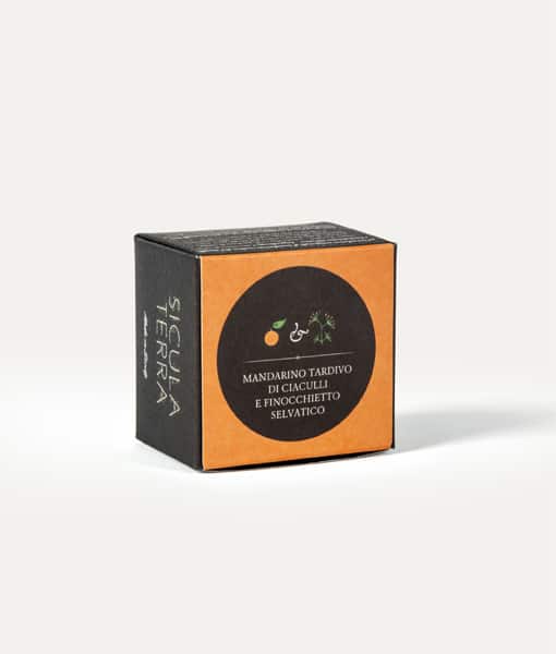 Cioccolatini al mandarino tardivo e finocchio selvatico, 4 pezzi