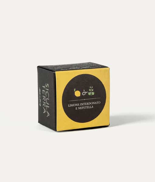 Cioccolatini al gusto di limone e Nepeta, 4 pezzi