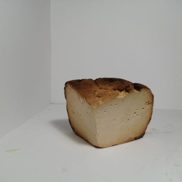 ricotta fumée et au four