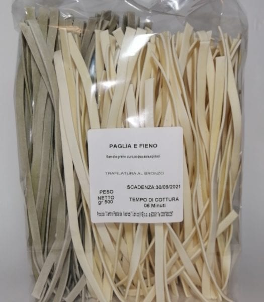 paglia e fieno paille et foin pates sicile bio epinards