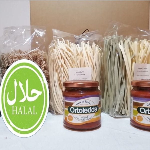 halal coffret décoverte pasta pates