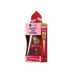 <br/> Hiskin <br/> Crazy Ice <br/> Crema Corpo Fragola