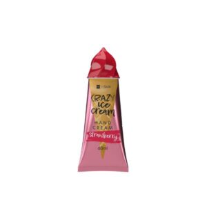 <br/> Hiskin <br/> Crazy Ice <br/> Crema Mani Strawberry