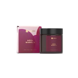 <br/> Hiskin <br/> Candela di soia <br/> Rosa Vaniglia