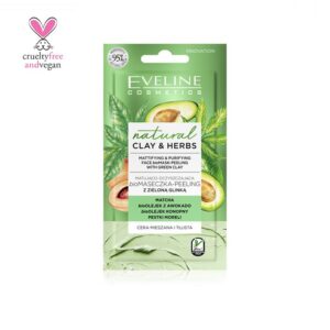 Eveline Cosmetics <br/> Natural Clay&Herbs <br/> Mask-Peeling Purificante
