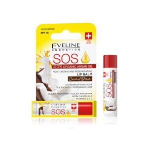 Eveline Cosmetics <br/> Sos Lip Balm <br/> Coconut Dream
