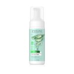 <br/> Eveline Cosmetics <br/> Organic Aloe+Collagen <br/> Schiuma detergente viso