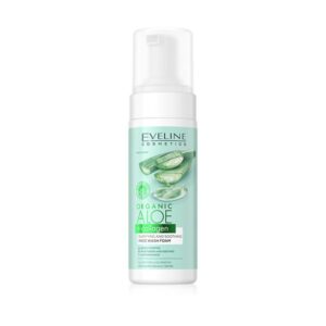 <br/> Eveline Cosmetics <br/> Organic Aloe+Collagen <br/> Schiuma detergente viso