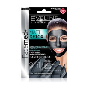 <br/> Eveline Cosmetics <br/> Matt Deep Detox <br/> Maschera al carbonio