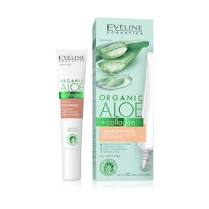 <br/> Eveline Cosmetics <br/> Organic Aloe+Collagen <br/> Eye Pads occhiaie