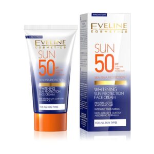 <br/> Eveline Cosmetics <br/> Protezione viso SPF 50 <br/> White Face