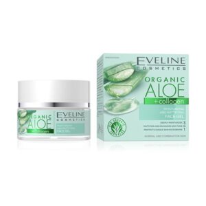<br/> Eveline Cosmetics <br/> Organic Aloe+Collagen <br/> Gel viso opacizzante