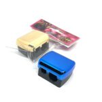 Temperino doppio foro per matite da trucco