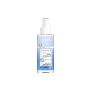 <br/> Eveline Cosmetics <br/> Clean Shot <br/> Tonico idrolato 6%
